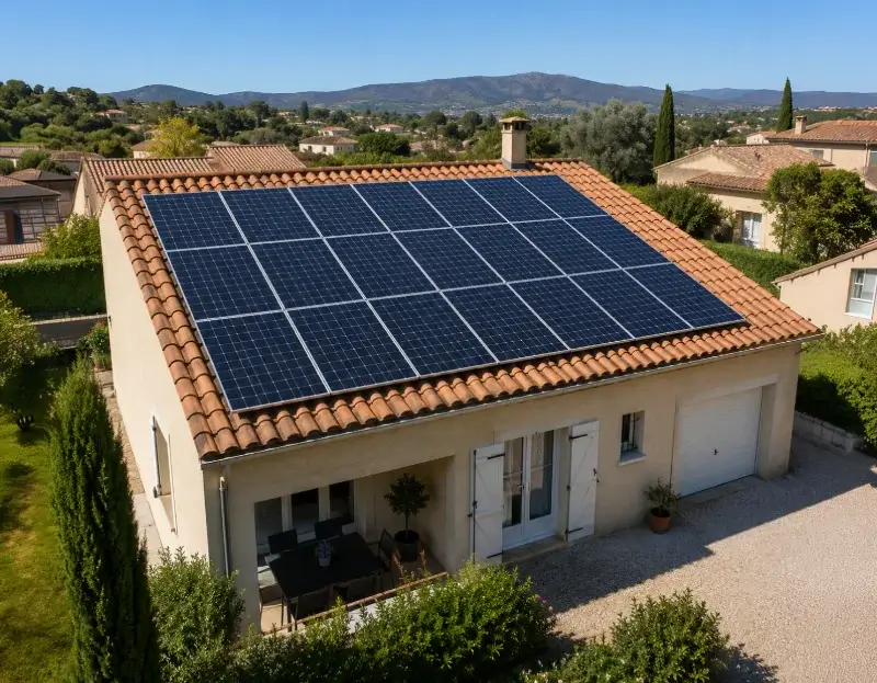 Prime à l'autoconsommation panneaux solaires Geneston — aide financière de l'État